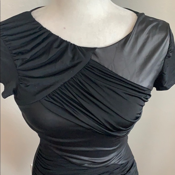 NWT Arden B Black Tunic or Mini Dress - Picture 3 of 6